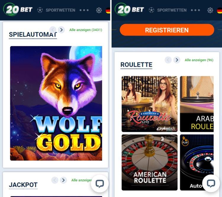 20bet-casino screenshot