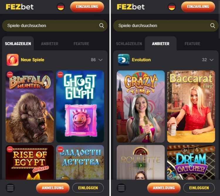 fezbet-casino screenshot