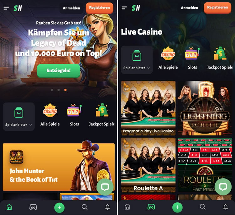 slothunter-casino screenshot