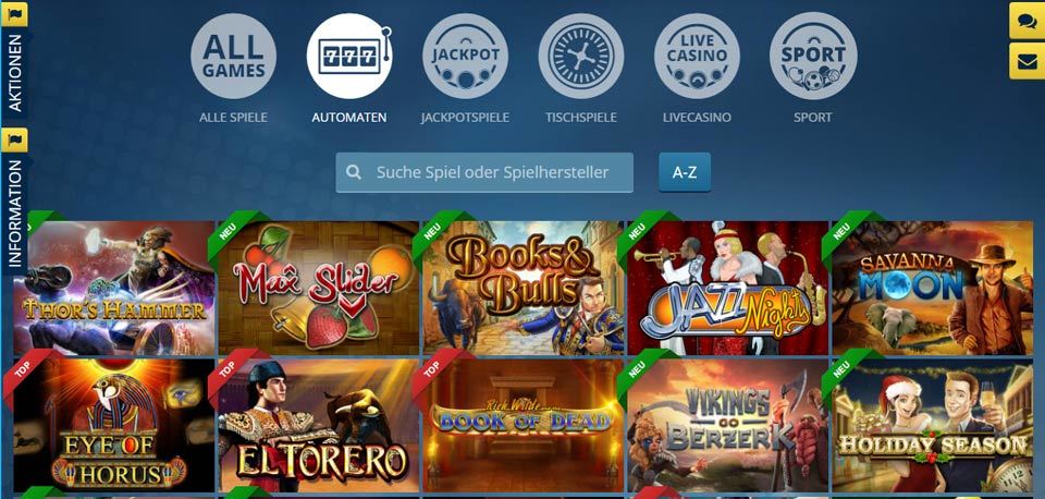sunmaker-casino screenshot
