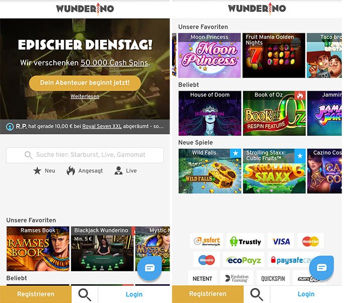 wunderino-casino screenshot